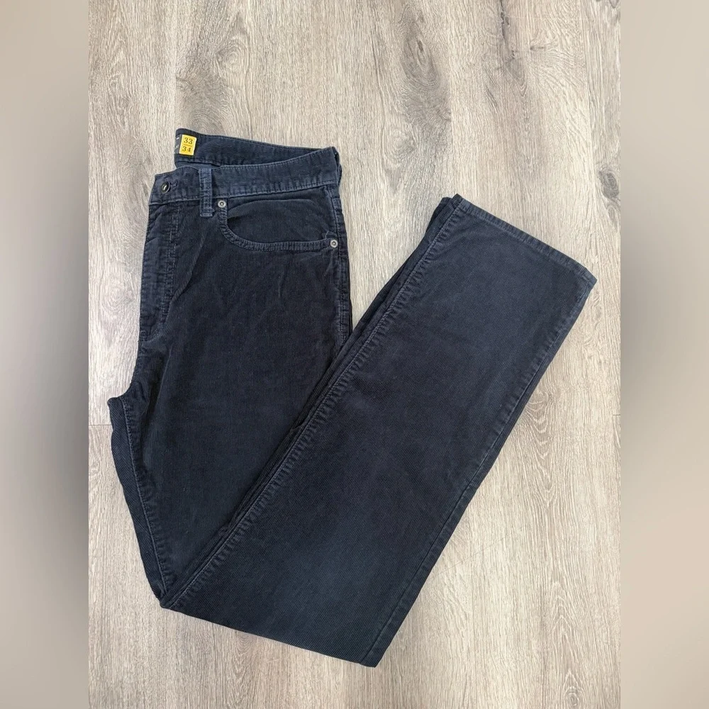 J. Crew Men's Dark blue Corduroy Pants